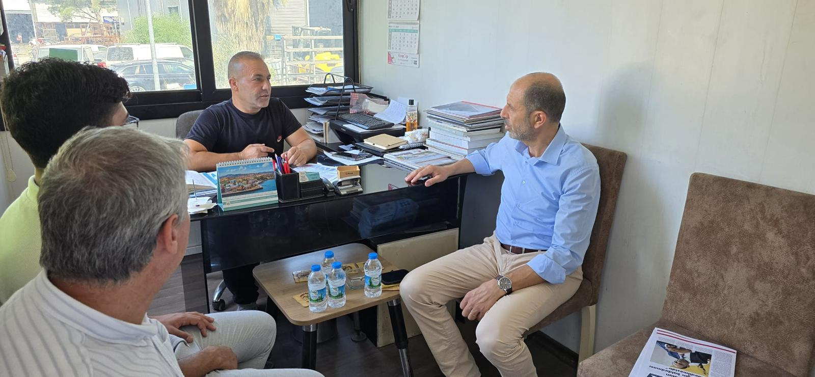 HP heyeti, Sanayi Bölgesi’ndeki üreticilerin sıkıntılarını dinledi