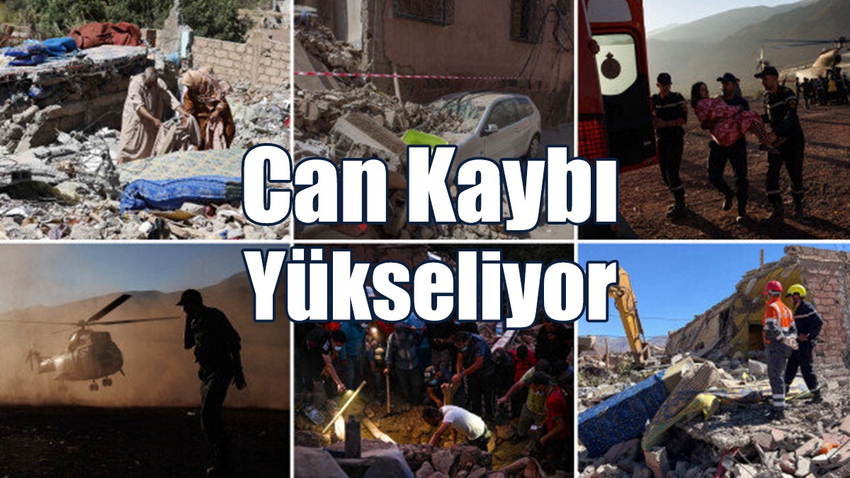 Fas'taki Deprem Felaketinde Can Kaybı Yükseliyor