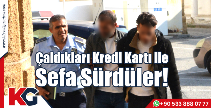 Çaldıkları Kredi Katı ile Sefa Sürdüler!