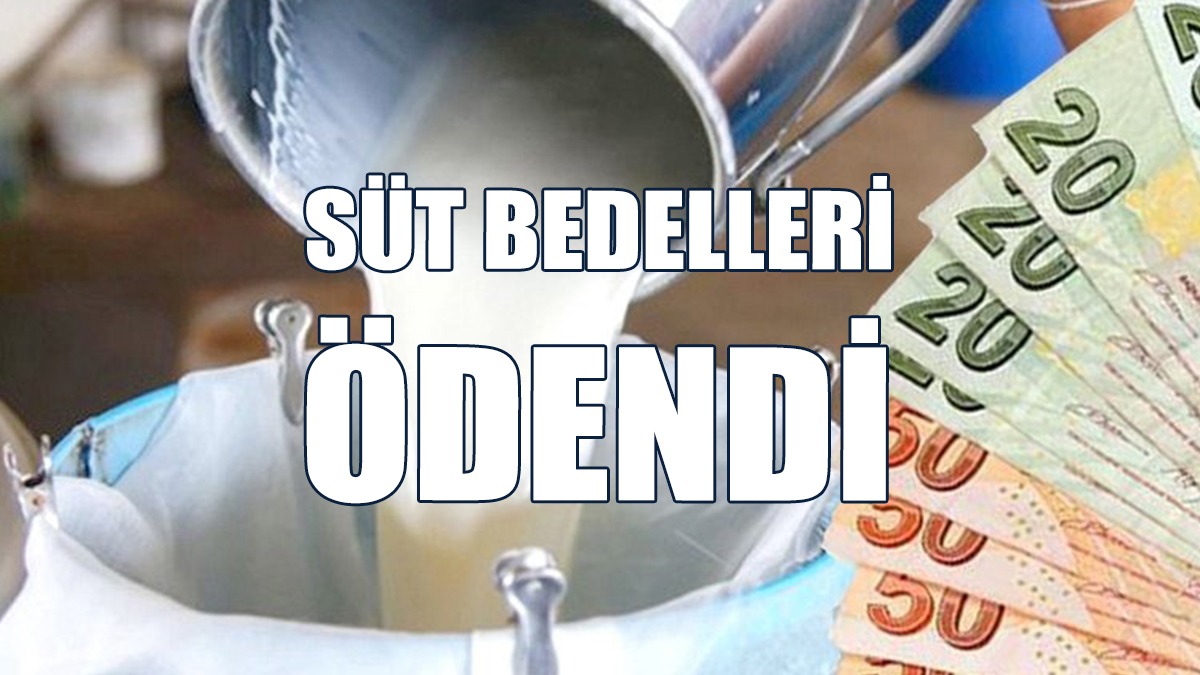 721 Üretici İçin Ödeme Yapıldı