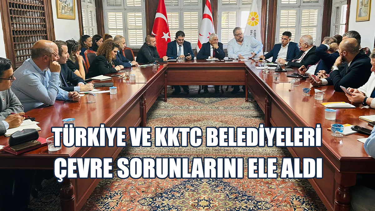 Görüşmede, Su, Kanalizasyon Yönetimi Ve Katı Atık Konusu Ele Alındı