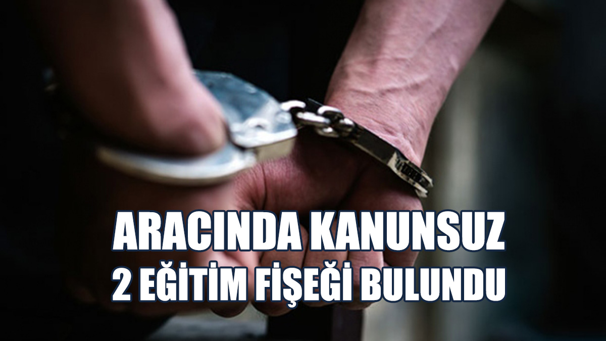 Kanunsuz Patlayıcı Madde Tasarrufundan Tutuklandı