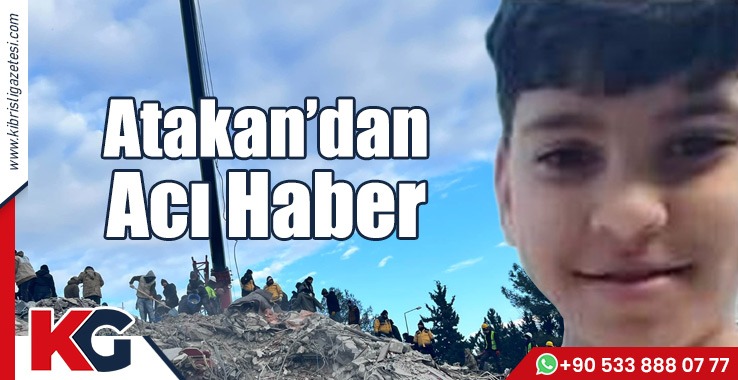 Atakan Konuklu'dan Acı Haber