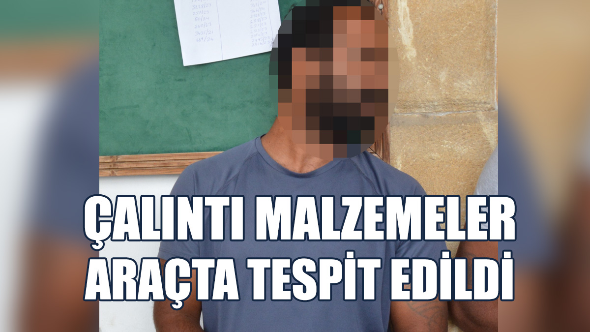 Teleskop Kalıp Demiri Çalan Zanlı Mahkemeye Çıkarıldı