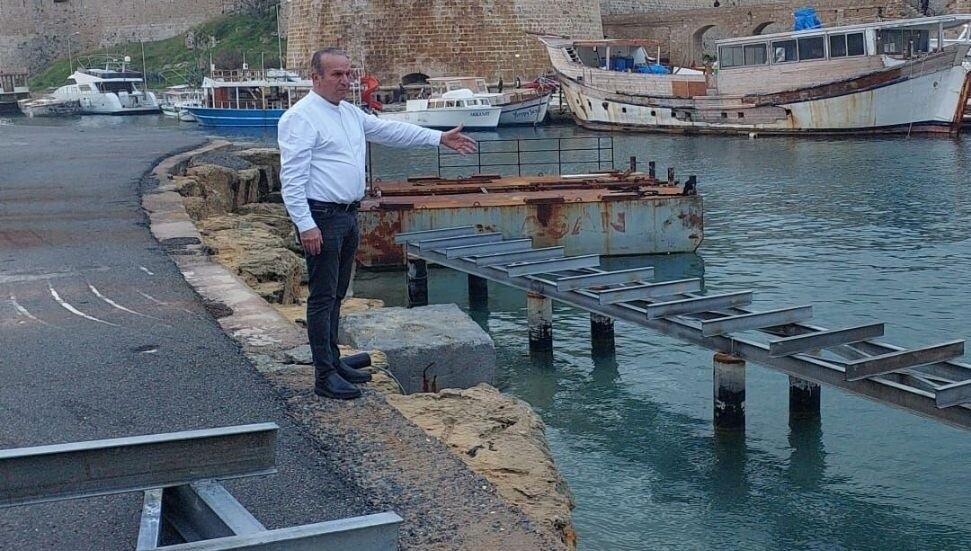 Ataoğlu: Girne Antik Limanı projesinin Mayıs'ta tamamlanmasını hedefliyoruz