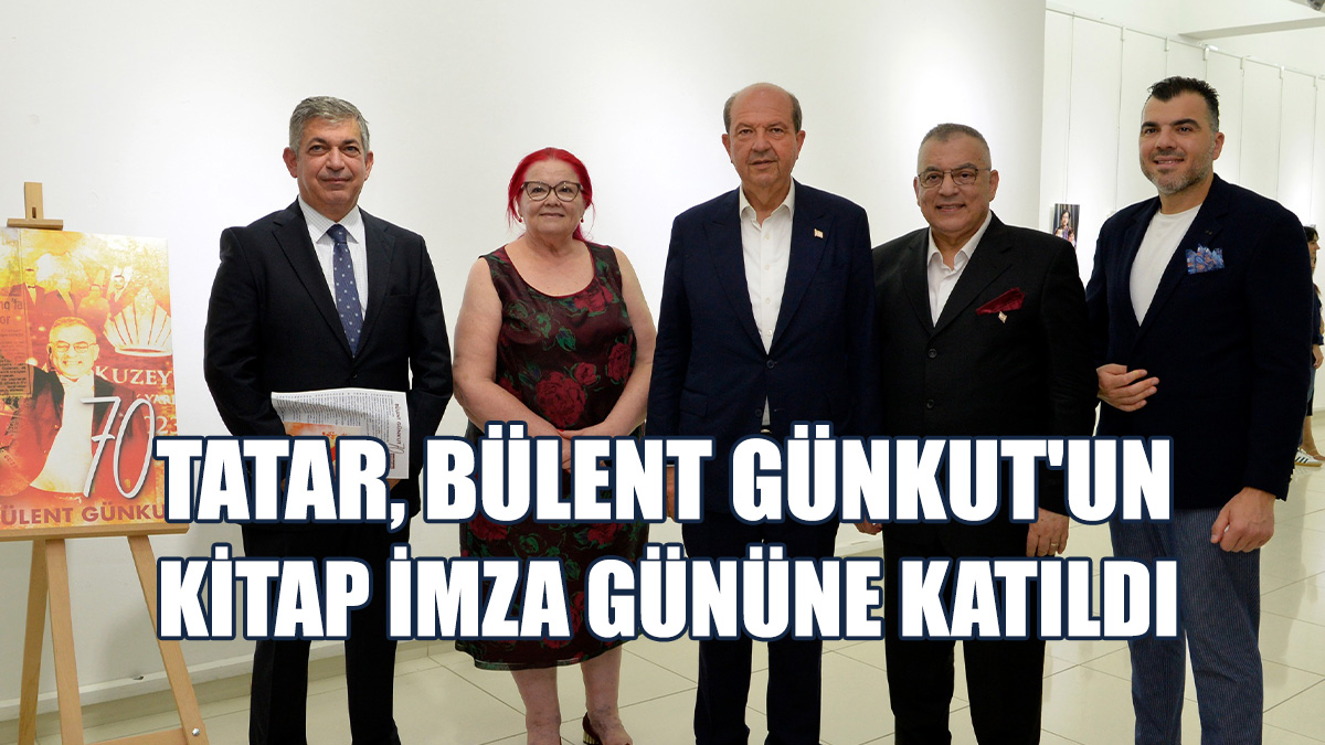 Tatar, Bülent Günkut'un Kitap İmza Günü Ve Fotoğraf Sergisine Katıldı