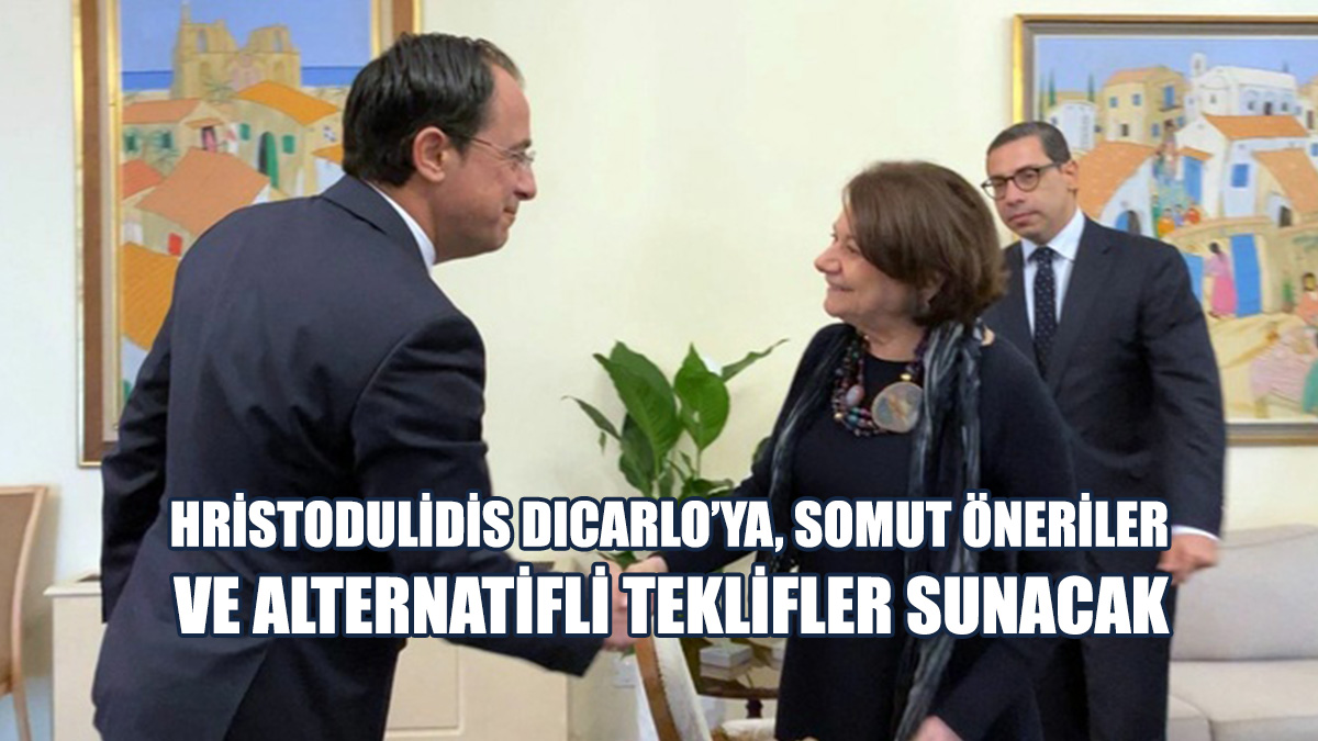 Hristodulidis Ve DiCarlo Bugün Görüşecek