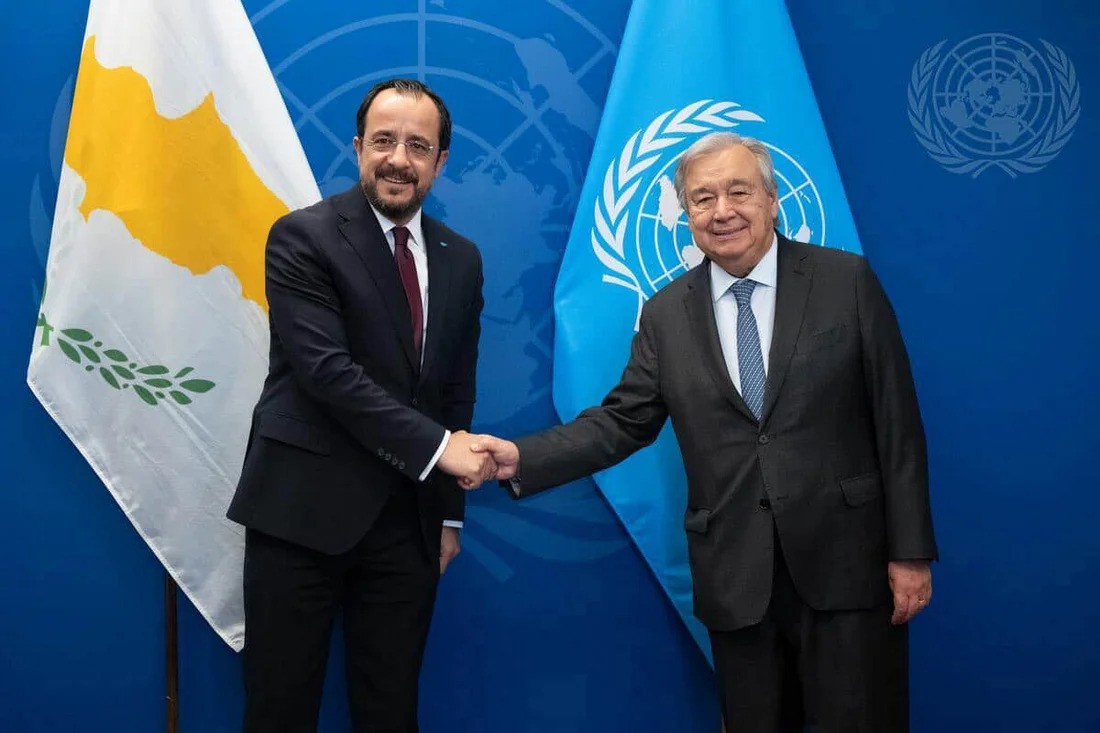 Hristodulidis Guterres’le görüştü