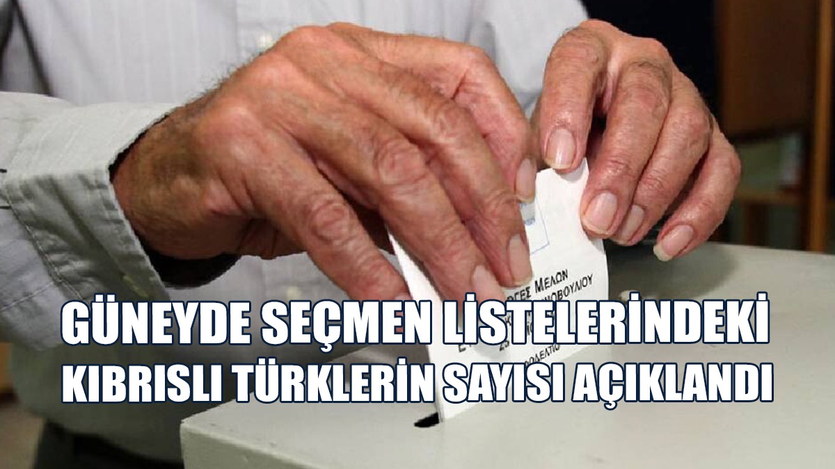 Güney Kıbrıs’ta İkamet Eden 837 Ve KKTC’de İkamet Eden 103 Bin 269 Kıbrıslı Türk Oy Kullanabilecek
