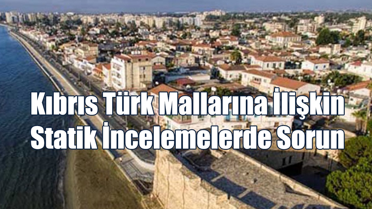 Kıbrıs Türk Mallarına İlişkin Statik İncelemelerde Sorun