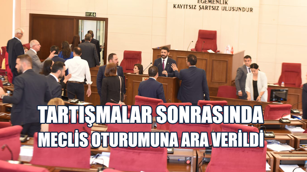 Oturum Tartışmaları Nedeniyle Ara...