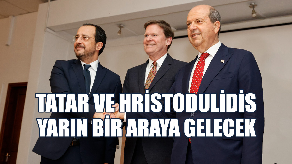 Tatar Ve Hristodulidis Yarın Bir Araya Gelecek