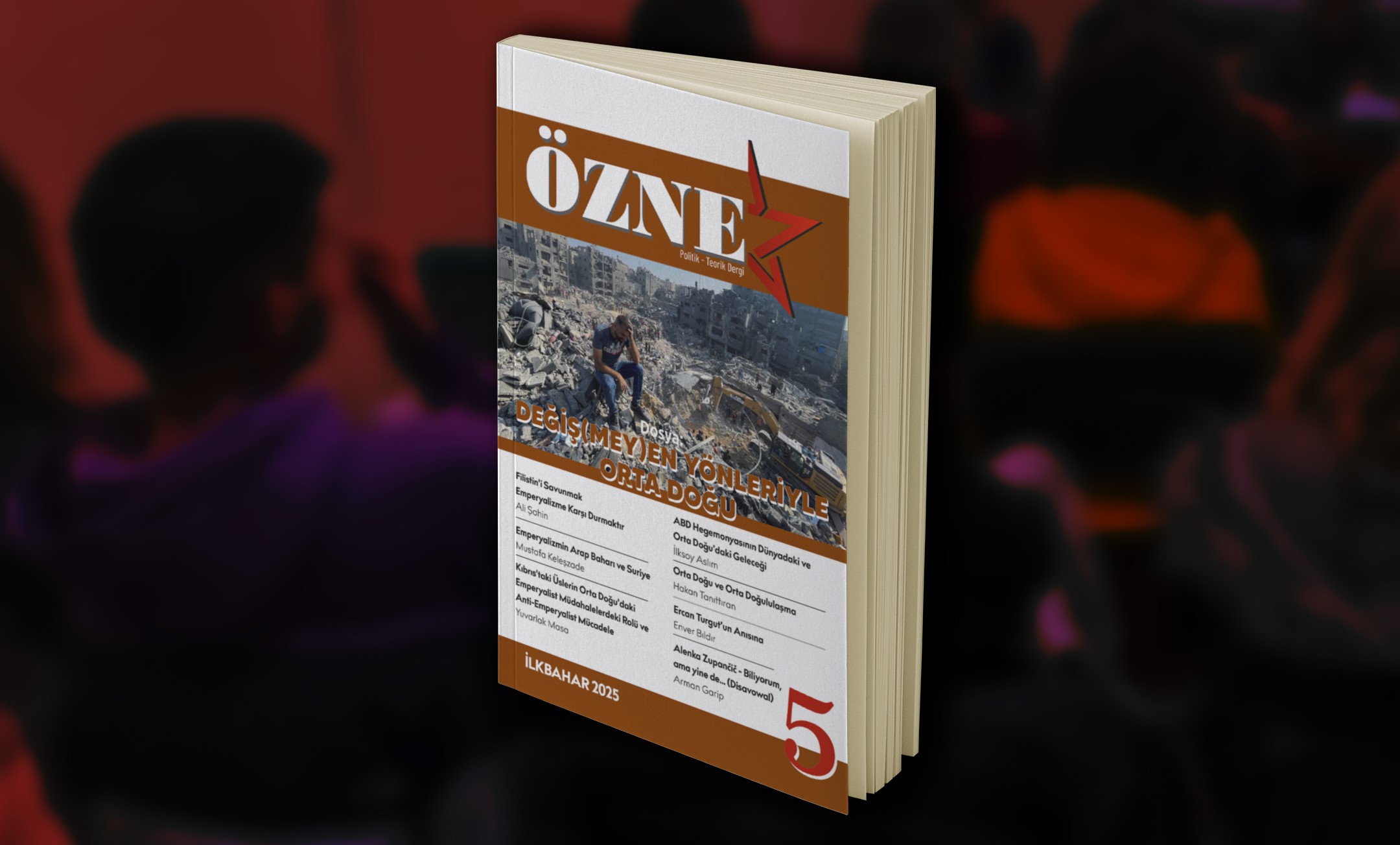 Özne 5. sayı okur yazar buluşması gerçekleştiriliyor