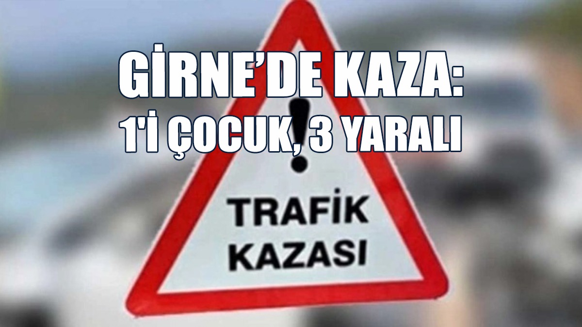 Alkollü Sürücü Kazaya Sebep Oldu