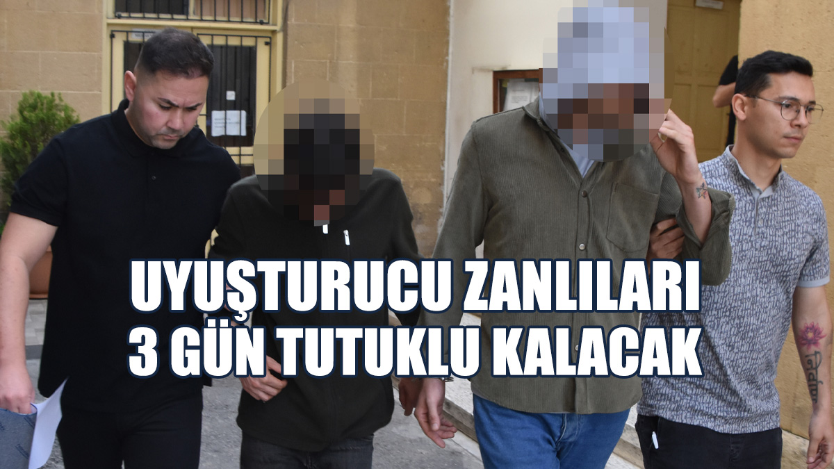 Uyuşturucu Zanlıları Mahkemeye Çıkarıldı