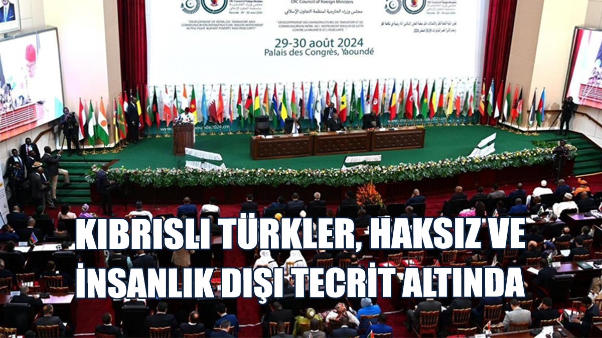 Nuh Yılmaz, İslam İşbirliği Teşkilatı’nda Konuştu