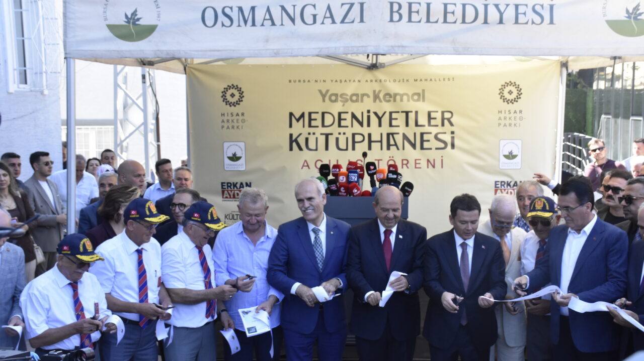 Tatar, Bursa'da Yaşar Kemal Medeniyetler Kütüphanesi’nin açılış törenine katıldı