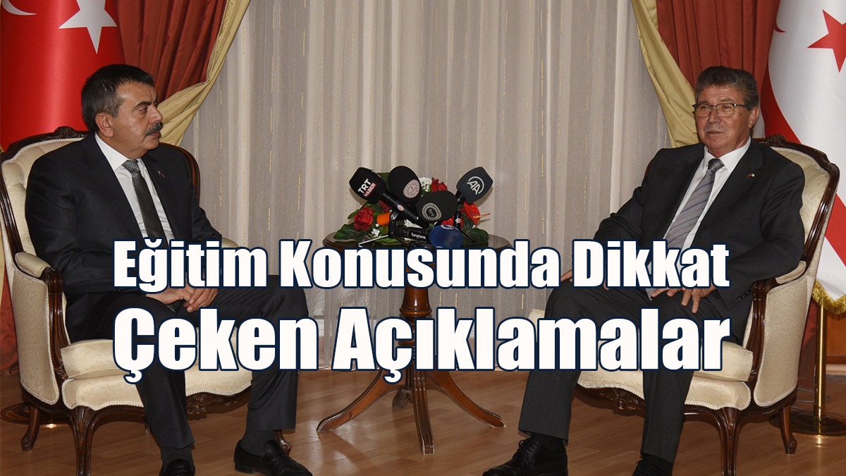 Eğitim Konusunda Dikkat Çeken Açıklamalar