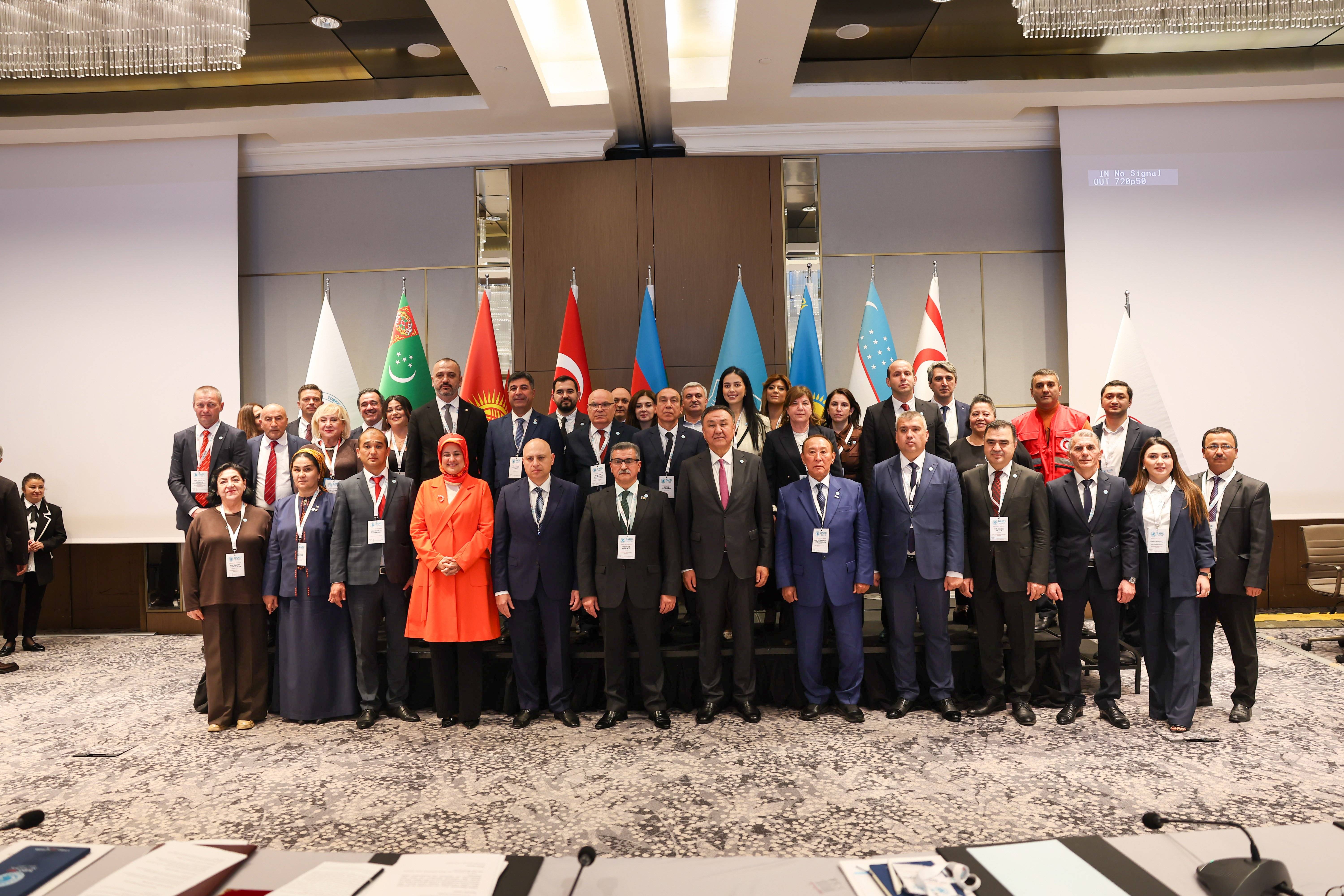 Kıbrıs Türk Kızılay, Türk Devletleri Kızılay Ağı Başkanlar Konseyi Toplantısı’na katıldı