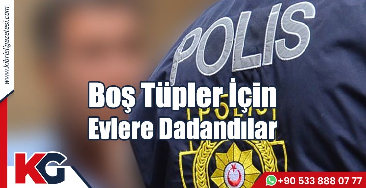 17 Boş Tüp Çalan 3 Kişi Tutuklandı