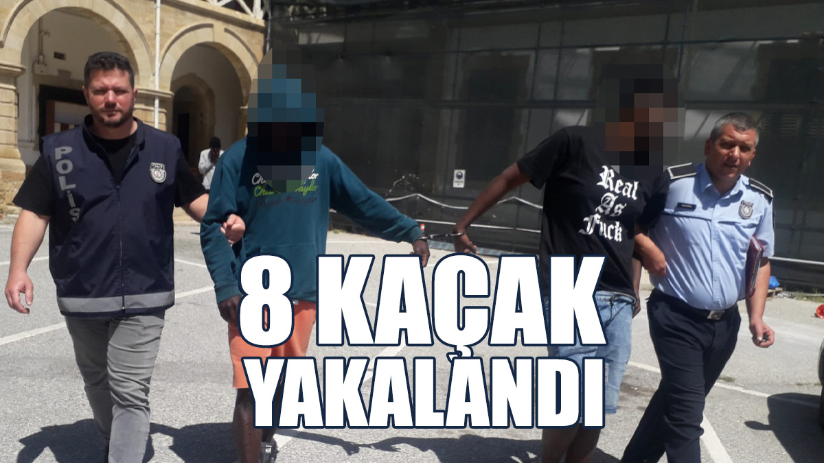 İkamet İzni Olmayan 8 kişi Mahkemeye Çıkarıldı