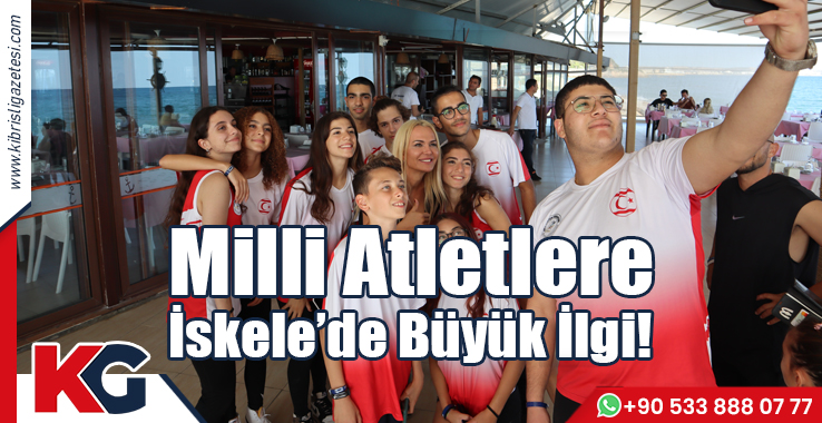 Milli Atletlere İskele’de Büyük İlgi!