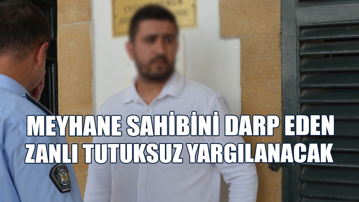 İşletme Sahibini Darp Edip Gözlüğünü Kıran Zanlı Mahkemeye Çıkarıldı