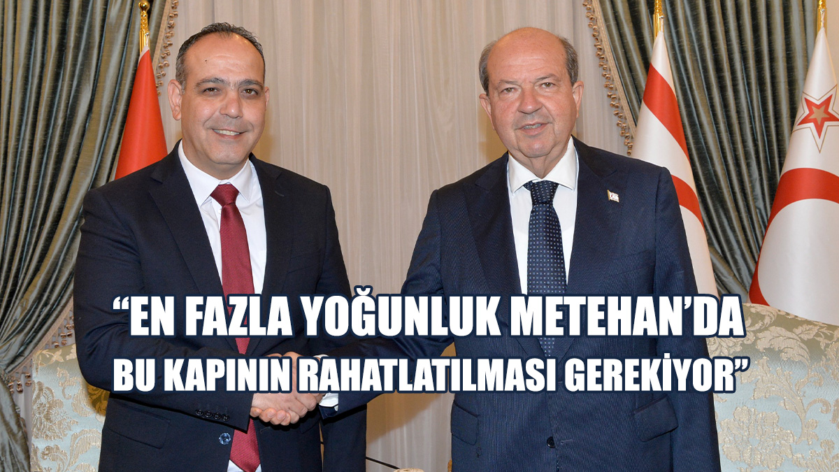 Cumhurbaşkanı Tatar, LTB Başkanı Harmancı’yı Kabul Etti
