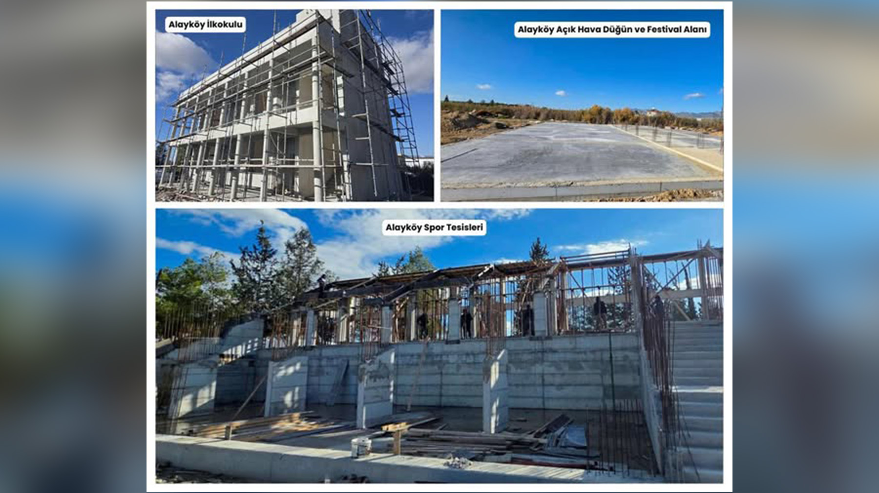 Gönyeli Belediye Başkanı Amcaoğlu, projelere ilişkin açıklama yaptı