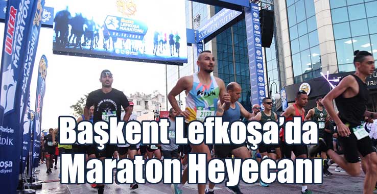Başkent Lefkoşa’da Maraton Heyecanı Başladı