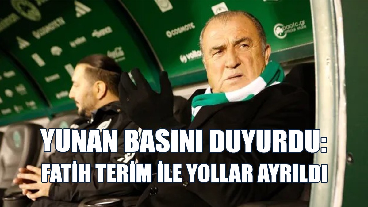 Yunan Basını Duyurdu: Fatih Terim İle Yollar Ayrıldı