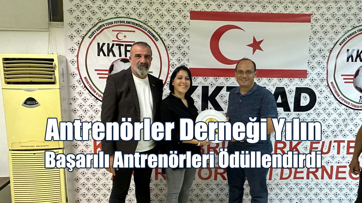 Antrenörler Derneği Yılın Başarılı Antrenörleri Ödüllendirdi