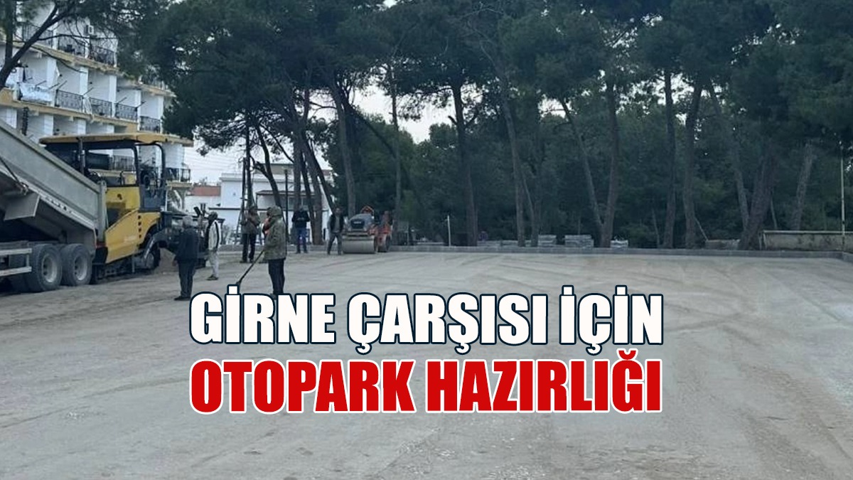 Girne Çarşısının Park Sorunu Çözülüyor