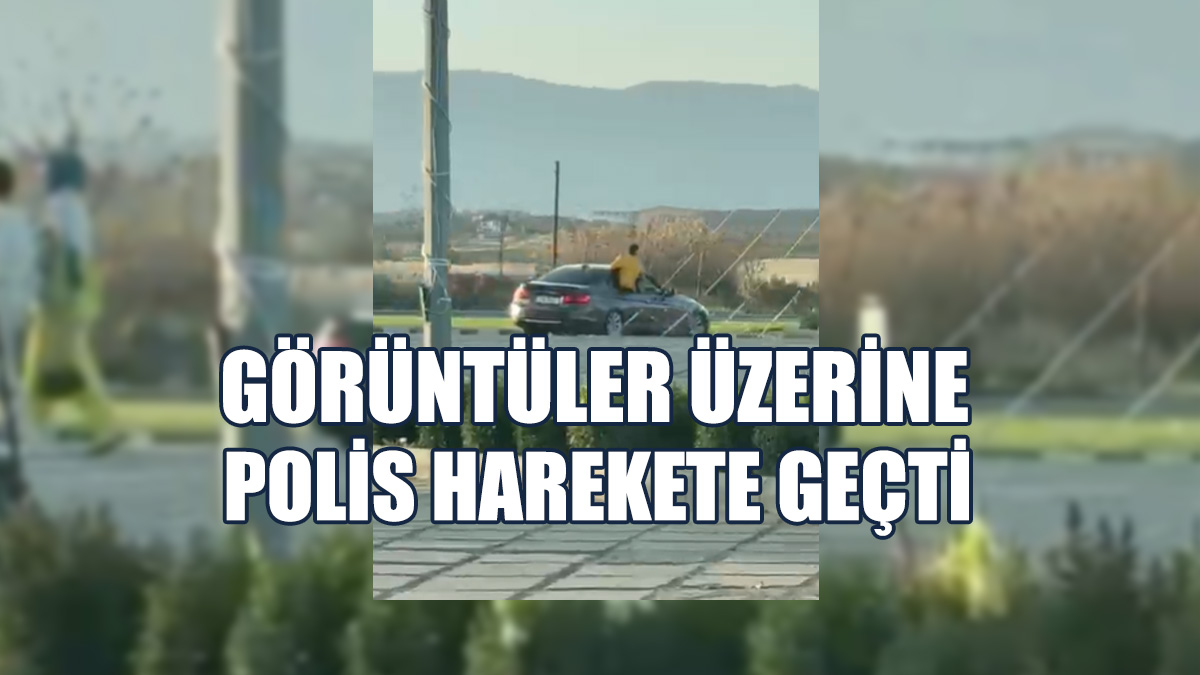 Sürücü Ve Yolcuya Ceza Kesildi!