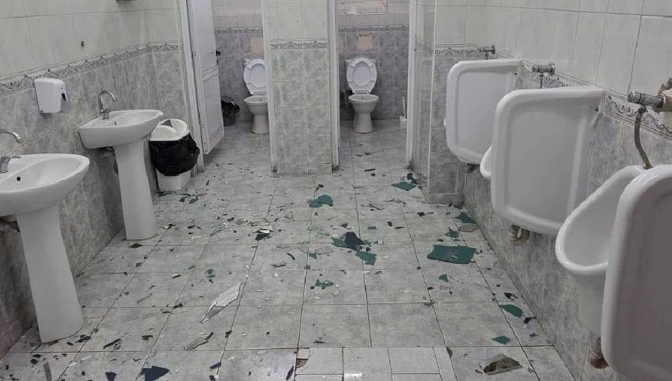 Umumi tuvaleti kırıp döken şahıs tutuklandı