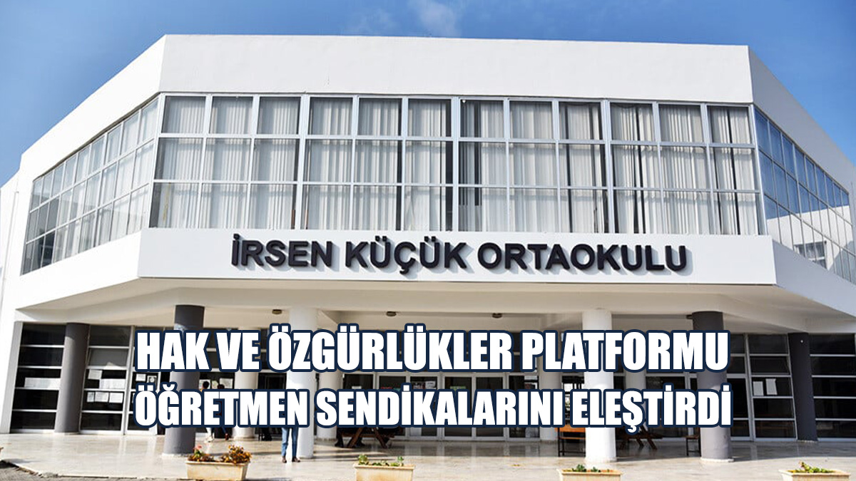 Hak Ve Özgürlükler Platformu Öğretmen Sendikalarını Eleştirdi