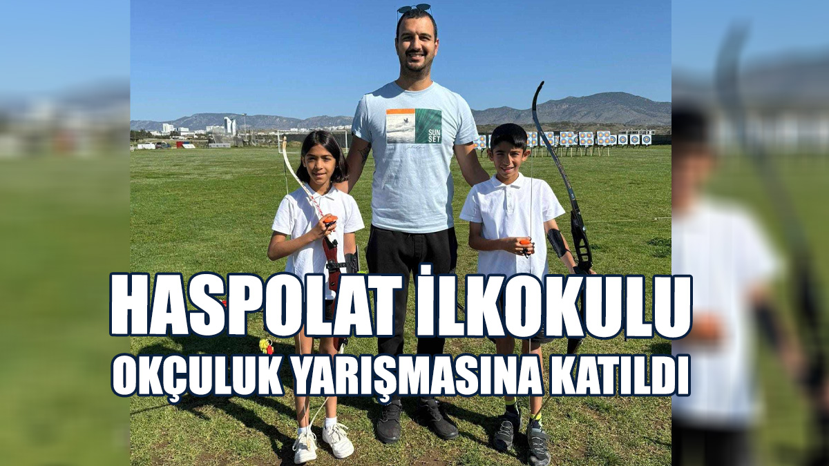 Haspolat İlkokulu İlk Kez Okçuluk Yarışmasına Katıldı