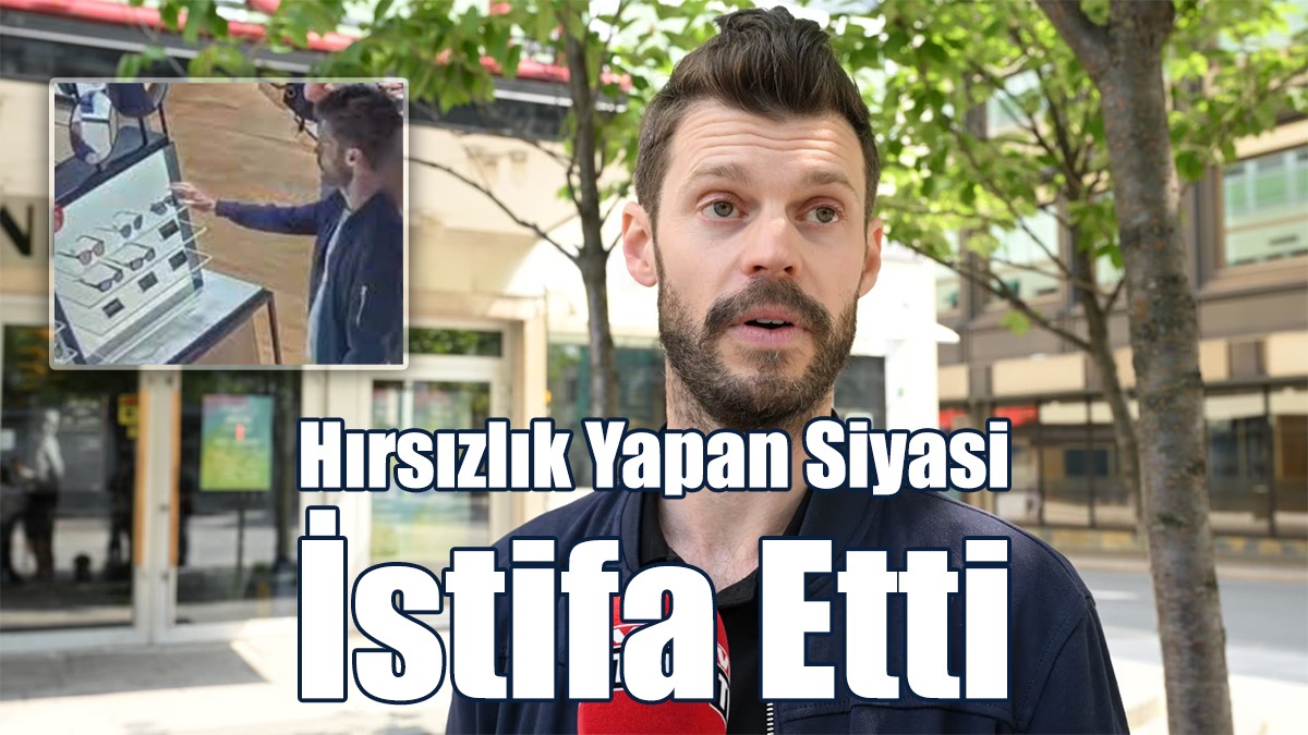 Gözlük Çalan Siyasi, Parti Liderliğinden İstifa Etti
