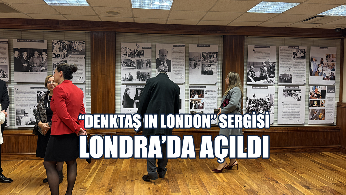 Kurucu Cumhurbaşkanı Denktaş'ın Hayatını Konu Alan Sergi Açıldı