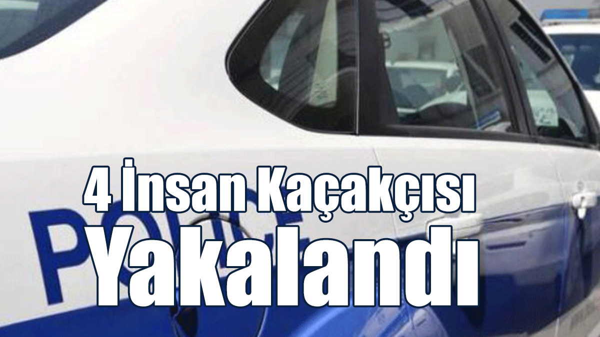 Rum Polisi 4 İnsan Kaçakçısını Yakaladı