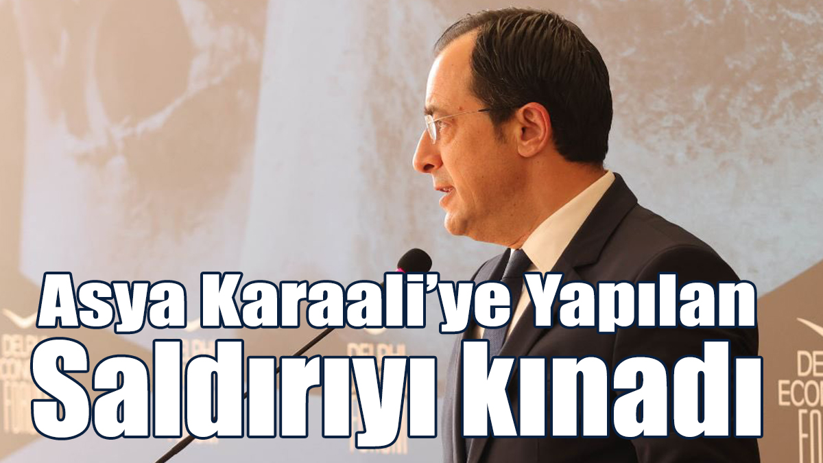 Hristodulidis, Asya Karaali’ye Yapılan Saldırıyı Kınadı