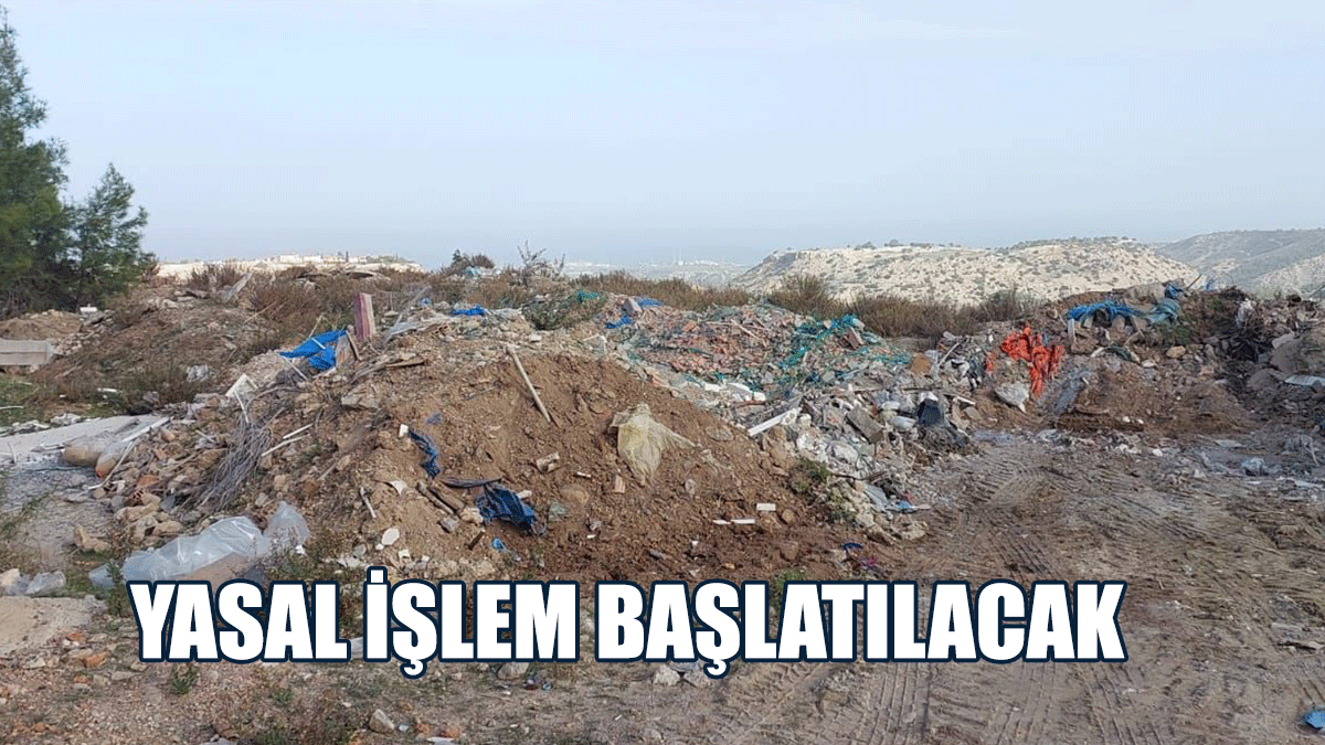 Çatalköy- Esentepe Belediyesi, inşaat ve moloz atıkları konusunda vatandaşları uyardı