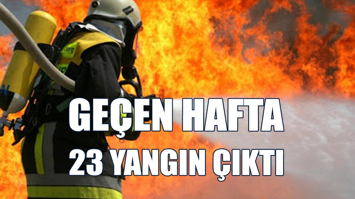 Yangınlar Sonucu Toplam Zarar 1 Milyon 407 Bin 700 TL