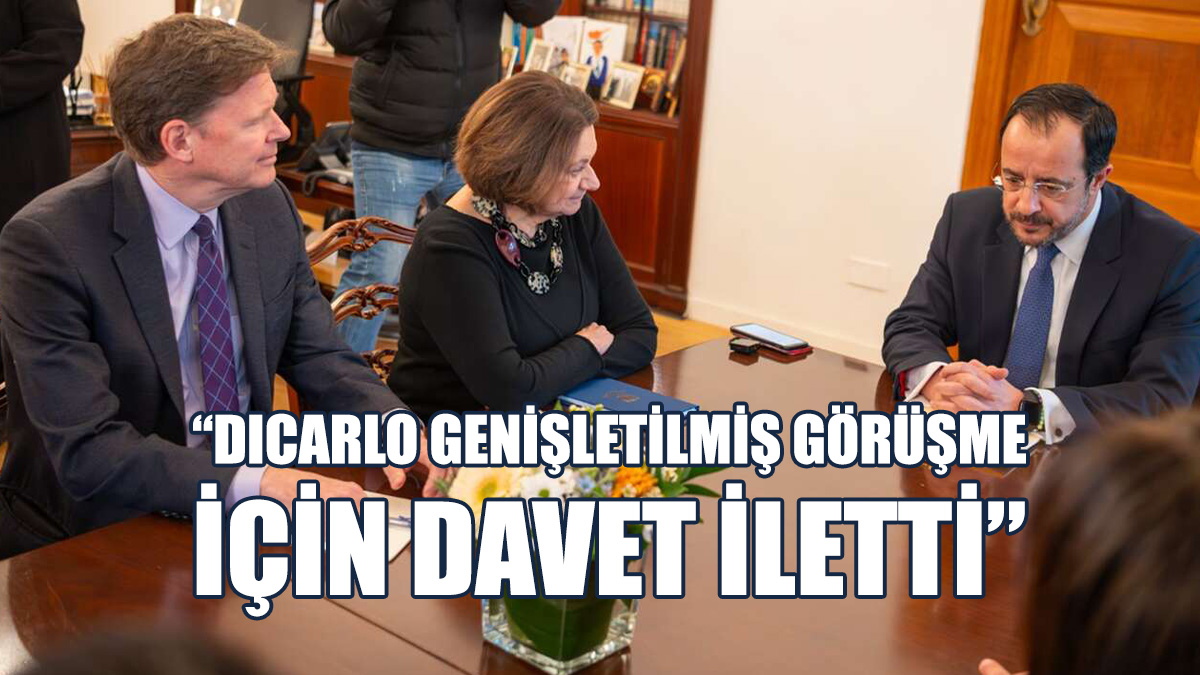 DiCarlo, Hristodulidis'le Görüştü