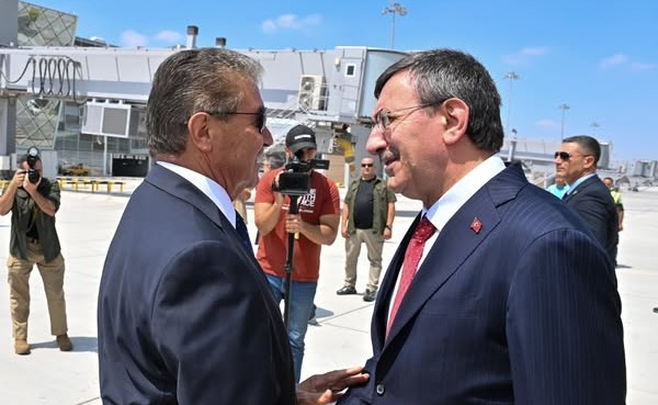 TC Cumhurbaşkanı Yardımcısı Yılmaz, KKTC'de