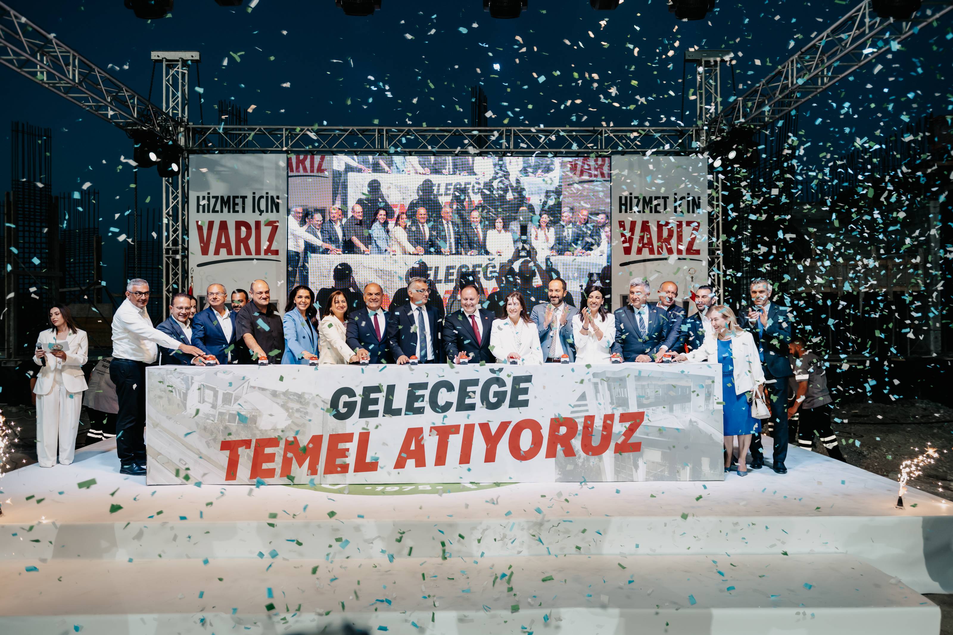 Değirmenlik Akıncılar Belediyesi’nin yeni hizmet binasının temeli törenle atıldı