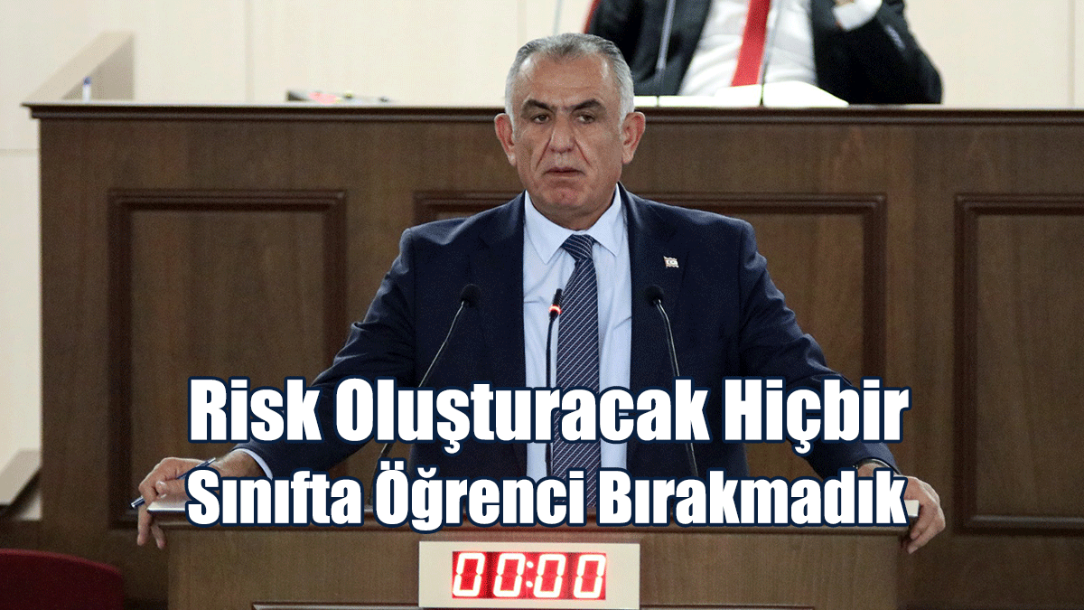 Çavuşoğlu: Risk Oluşturacak Hiçbir Sınıfta Öğrenci Bırakmadık