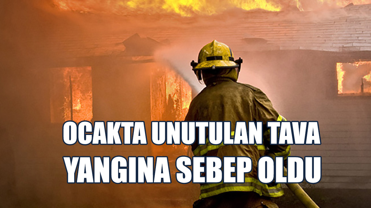 Gazimağusa'da Ev Yangını...