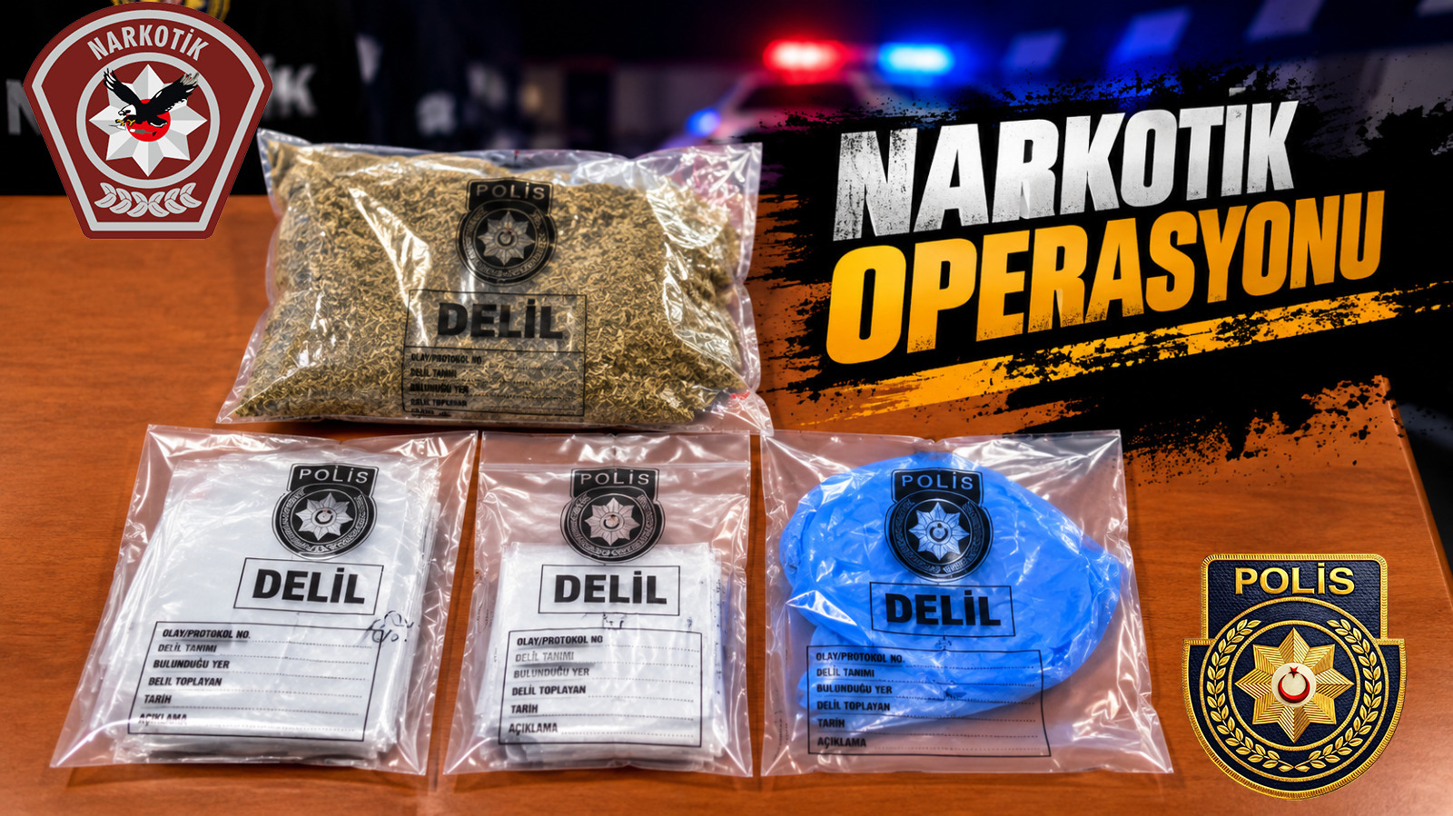 Lefkoşa’da narkotik operasyonu: Araçtan 600 gram uyuşturucu çıktı