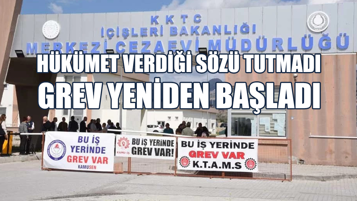 Merkezi Cezaevi’ndeki Grev Yeniden Başladı